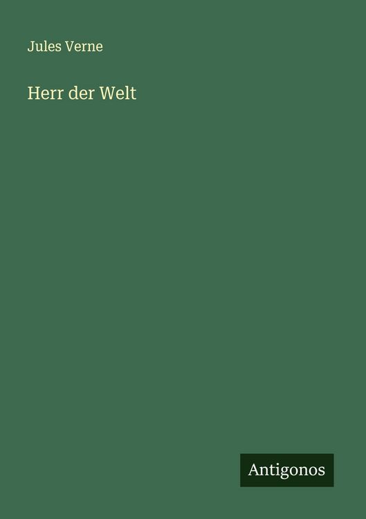Produktbild: Herr der Welt
