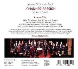 Produktbild: St John Passion: Junghanel