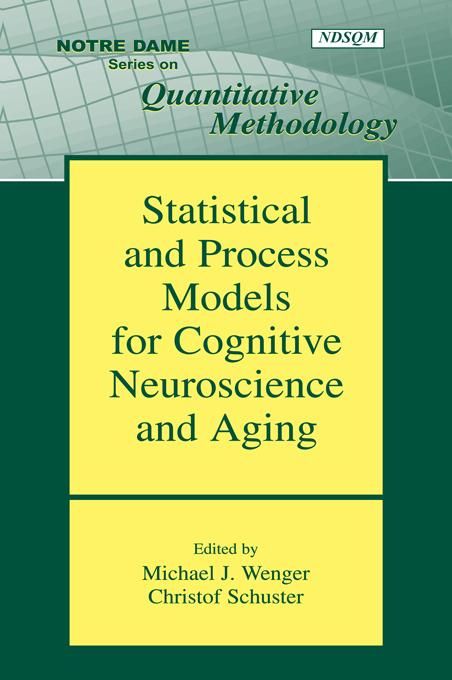 Produktbild: Statistical and Process Models for Cognitive Neuroscience and Aging