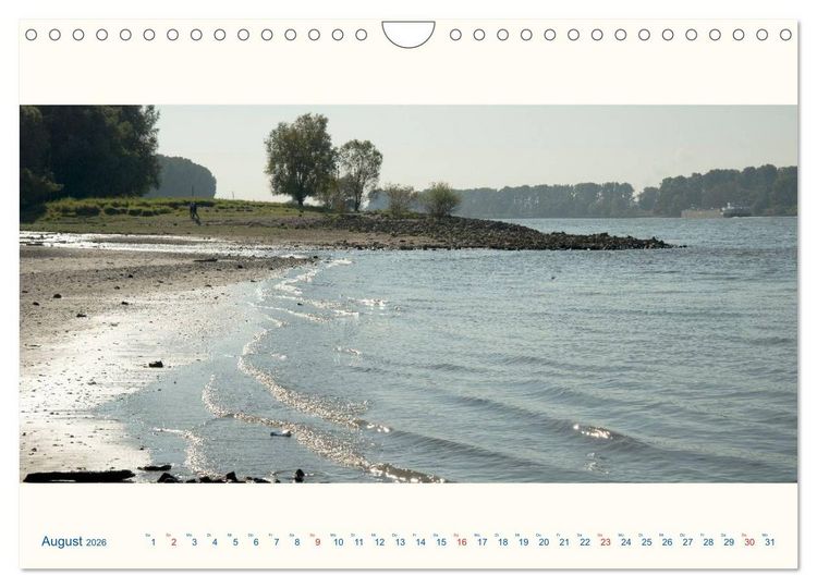 Produktbild: Am Rhein - Urdenbacher K&auml;mpe (Wandkalender 2026 DIN A4 quer), CALVENDO Monatskalender