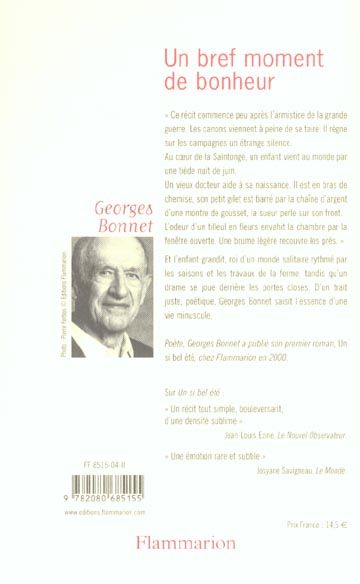 Produktbild: Un bref moment de bonheur