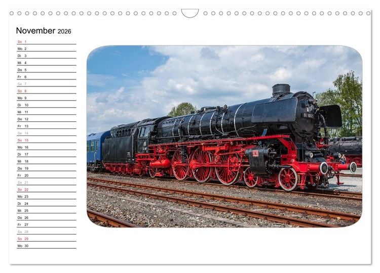 Produktbild: Unter Dampf - Dampflokromantik (Wandkalender 2026 DIN A3 quer), CALVENDO Monatskalender