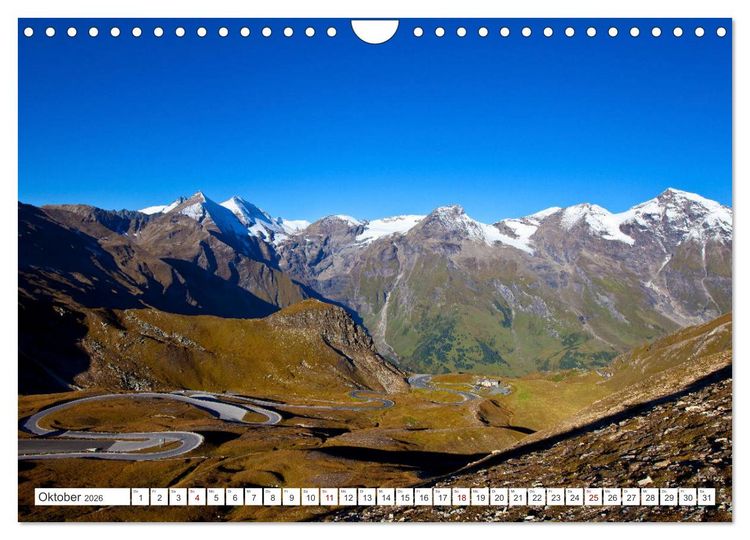 Produktbild: Ausflugsziele im Land Salzburg (Wandkalender 2026 DIN A4 quer), CALVENDO Monatskalender