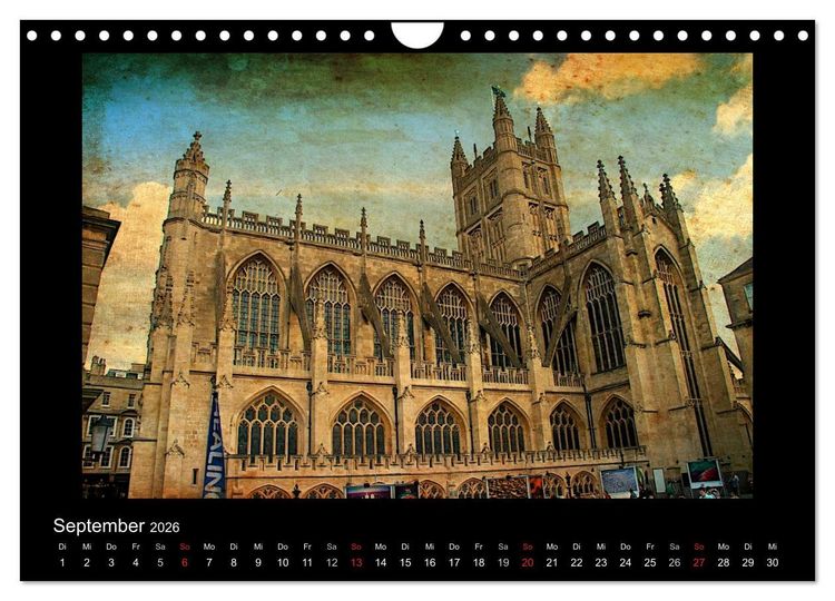 Produktbild: Englands Burgen und Schl&ouml;sser 2026 (Wandkalender 2026 DIN A4 quer), CALVENDO Monatskalender