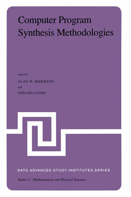 Produktbild: Computer Program Synthesis Methodologies