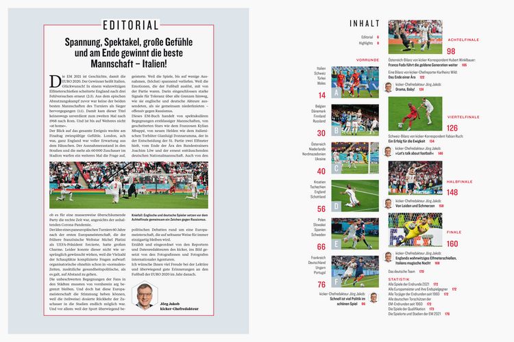 Produktbild: Fu&szlig;ball-Europameisterschaft 2021