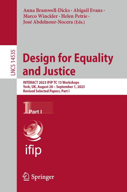 Produktbild: Design for Equality and Justice