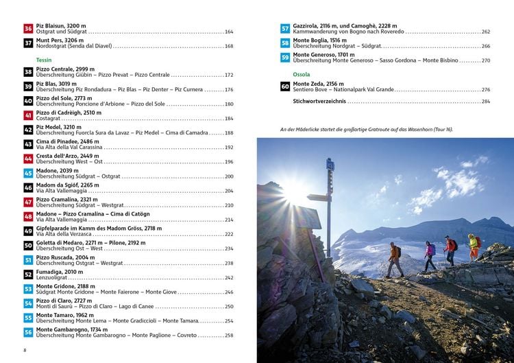 Produktbild: Gratwandern S&uuml;dschweiz