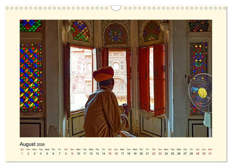 Produktbild: Great impressions of INDIA featuring awesome pictures (Wall Calendar 2026 DIN A3 landscape), CALVENDO 12 Month Wall Calendar