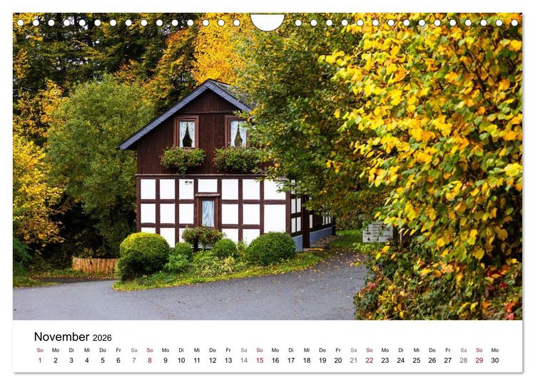 Produktbild: Westfeld-Ohlenbach - Wir feiern 50 Jahre Bundesgolddorf (Wandkalender 2026 DIN A4 quer), CALVENDO Monatskalender