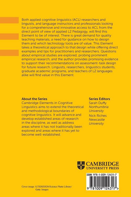 Produktbild: Applied Cognitive Linguistics and L2 Instruction