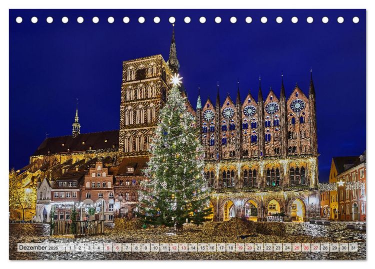 Produktbild: Vorpommern im Fokus (Tischkalender 2026 DIN A5 quer), CALVENDO Monatskalender