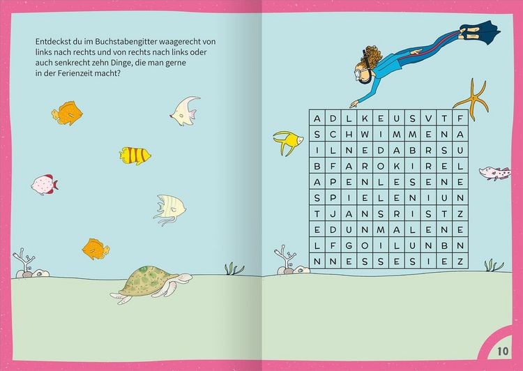 Produktbild: Mein dickes Ferien-R&auml;tselbuch
