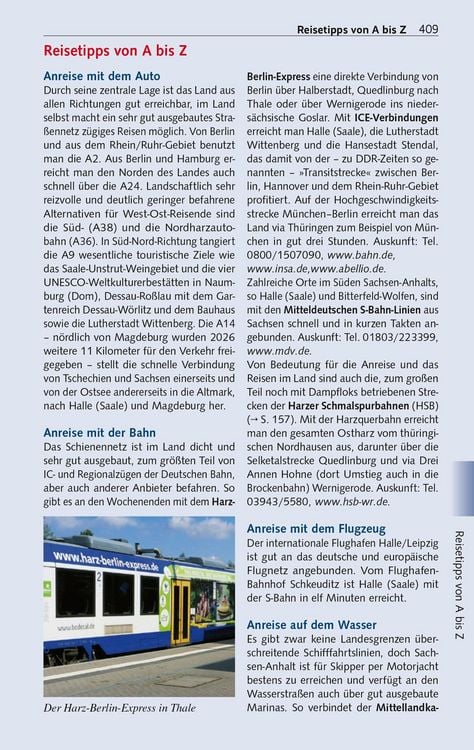 Produktbild: TRESCHER Reisef&uuml;hrer Sachsen-Anhalt