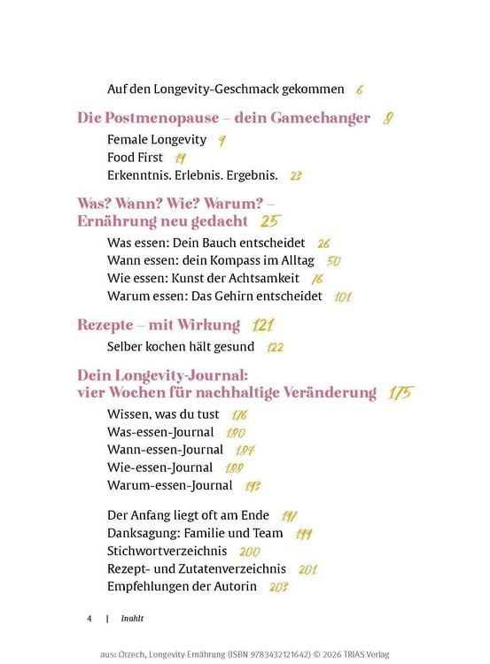Produktbild: Longevity-Ern&auml;hrung