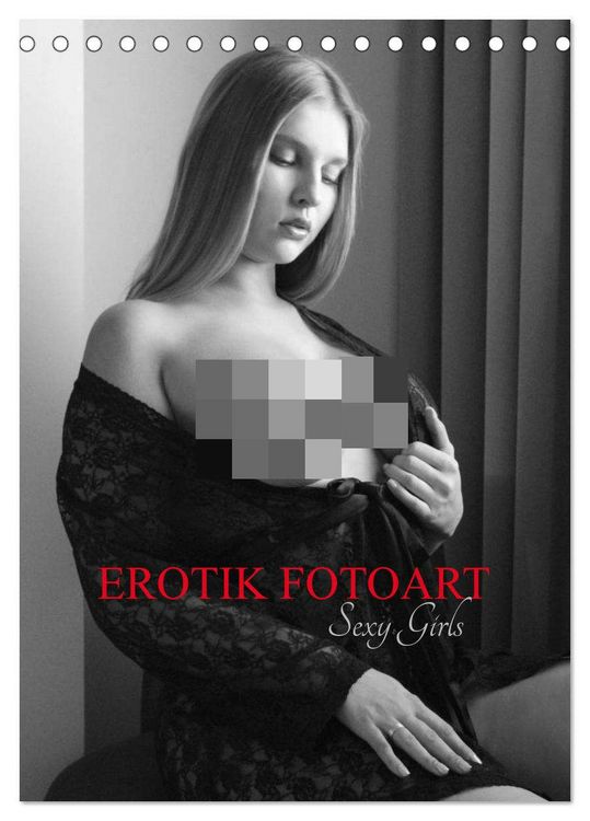 Produktbild: EROTIK FOTOART SEXY GIRLS (Tischkalender 2026 DIN A5 hoch), CALVENDO Monatskalender