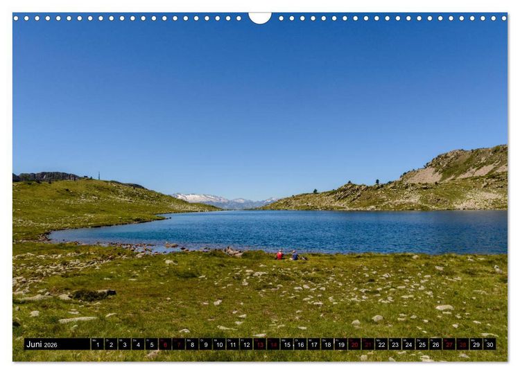 Produktbild: Zauber der Pyren&auml;en - Wandern in den &ouml;stlichen Pyren&auml;en (Wandkalender 2026 DIN A3 quer), CALVENDO Monatskalender