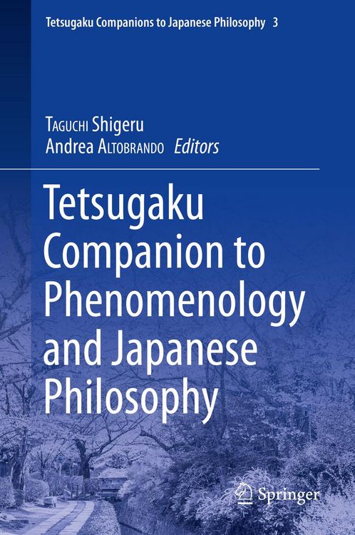 Produktbild: Tetsugaku Companion to Phenomenology and Japanese Philosophy