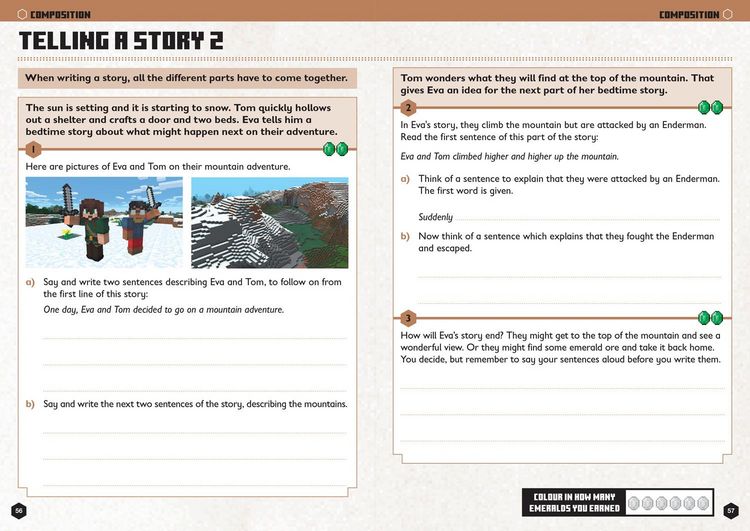 Produktbild: Minecraft English Ages 5-6
