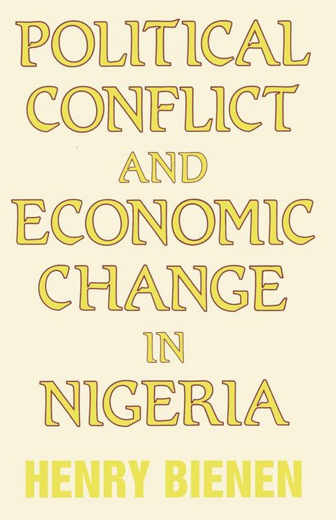 Produktbild: Political Conflict and Economic Change in Nigeria