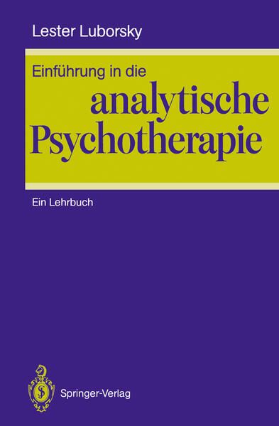 Produktbild: Einf&uuml;hrung in die analytische Psychotherapie
