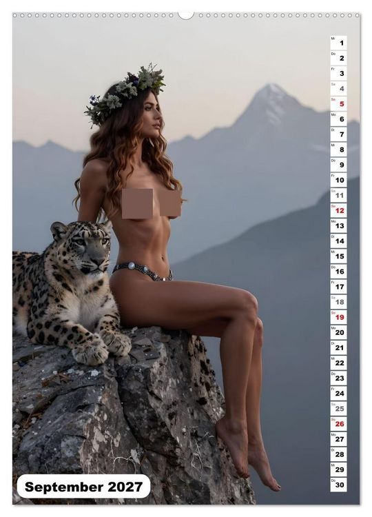 Produktbild: Wilde Kronen (Wandkalender 2027 DIN A2 hoch), CALVENDO Monatskalender