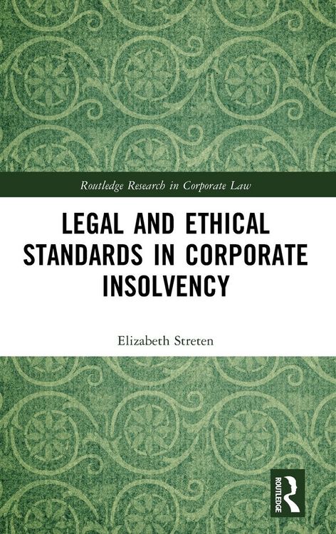 Produktbild: Legal and Ethical Standards in Corporate Insolvency