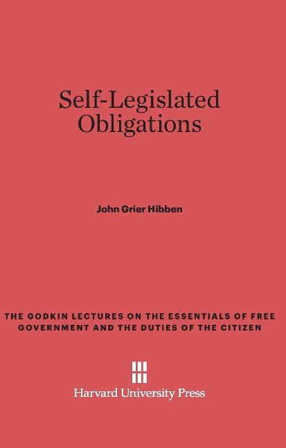 Produktbild: Self-Legislated Obligations