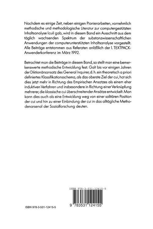 Produktbild: Textanalyse