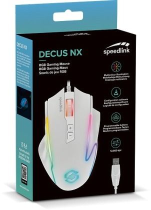 Produktbild: SPEEDLINK DECUS NX RGB Gaming Mouse, white