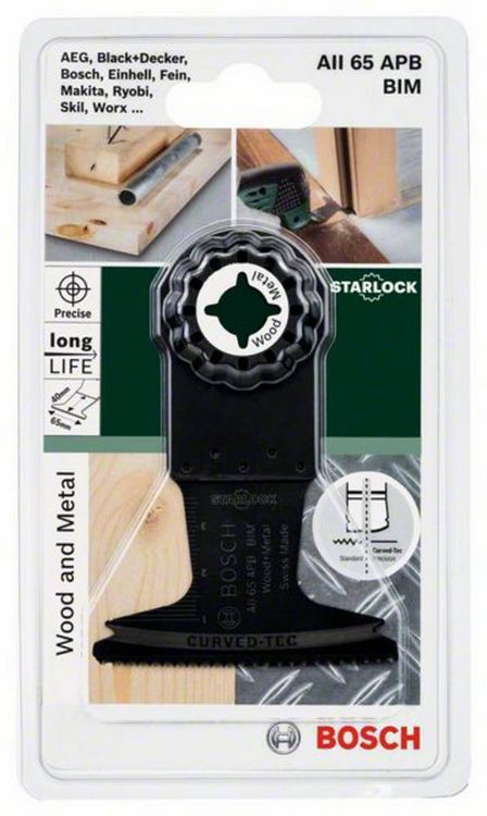 Produktbild: Bosch Accessories 2609256985 AIZ 65 BB Bimetall Tauchs&auml;geblatt 65mm 1St.