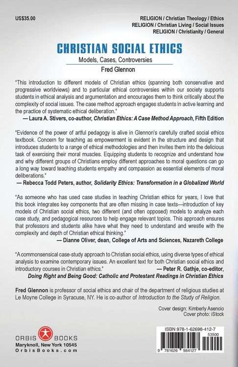 Produktbild: Christian Social Ethics: Models, Cases, Controversies