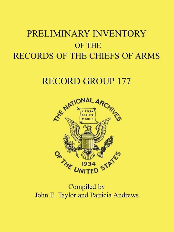 Produktbild: Preliminary Inventory of the Records of the Chiefs of Arms