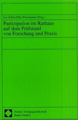 Produktbild: Partizipation im Rathaus auf dem Pr&uuml;fstand von Forschung und Praxis