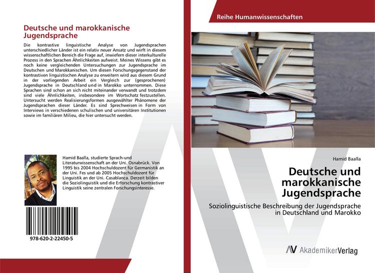 Produktbild: Deutsche und marokkanische Jugendsprache