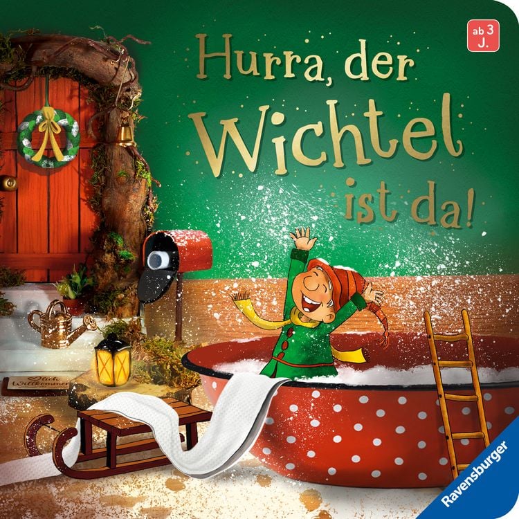 Produktbild: Hurra, der Wichtel ist da! Mein Wichteltür-Buch