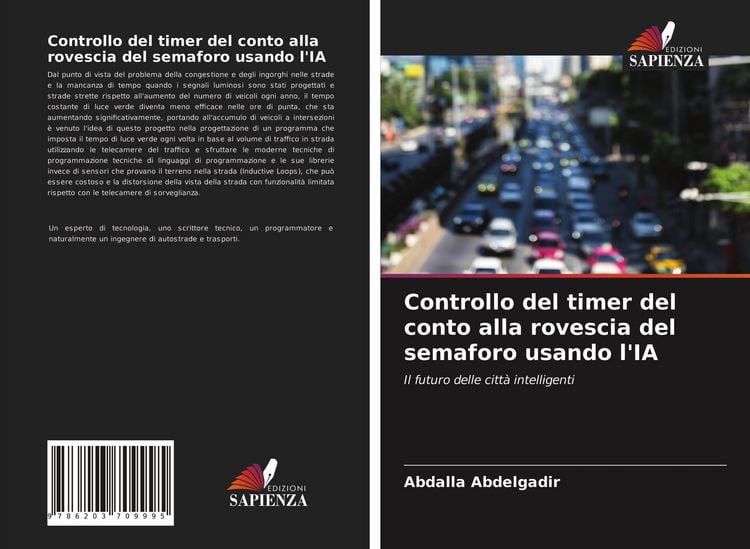 Produktbild: Controllo del timer del conto alla rovescia del semaforo usando l'IA