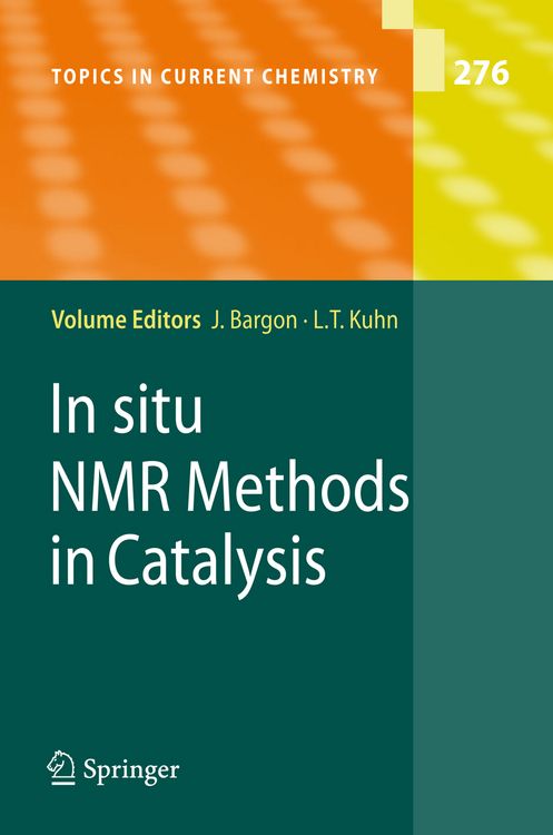 Produktbild: In situ NMR Methods in Catalysis