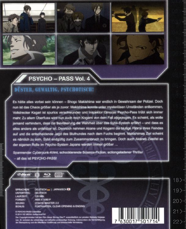 Produktbild: Psycho-Pass - Vol. 4