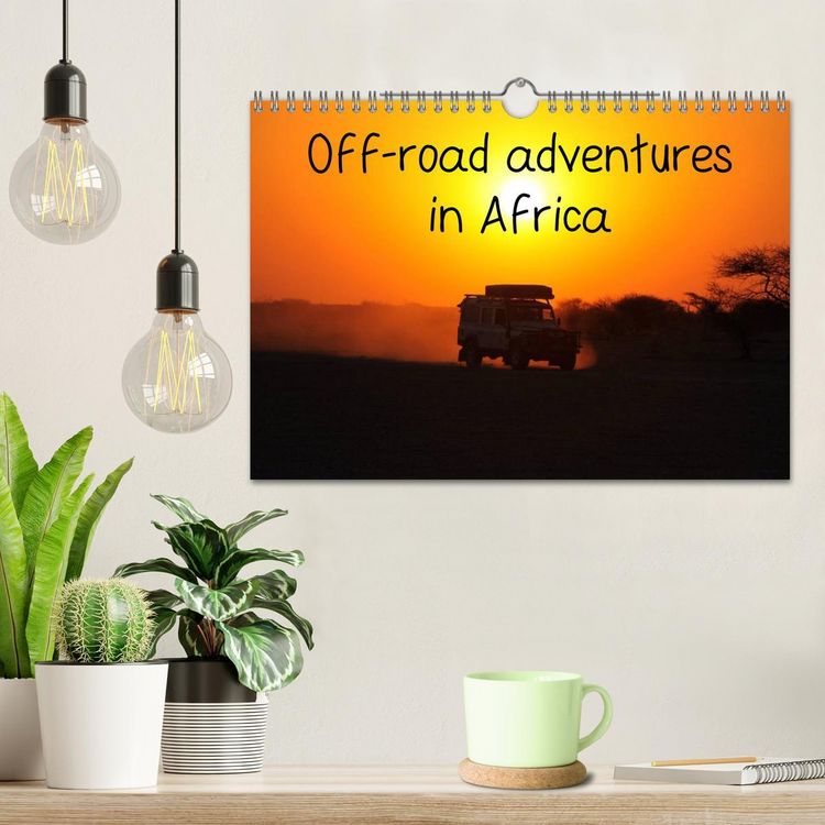Produktbild: Off-road adventures in Africa (Wall Calendar 2026 DIN A4 landscape), CALVENDO 12 Month Wall Calendar