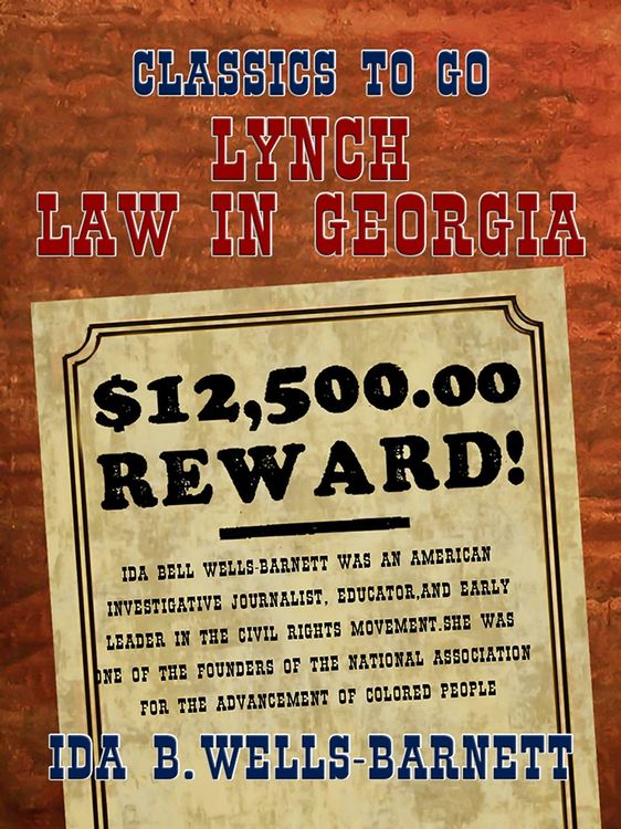 Produktbild: Lynch Law in Georgia