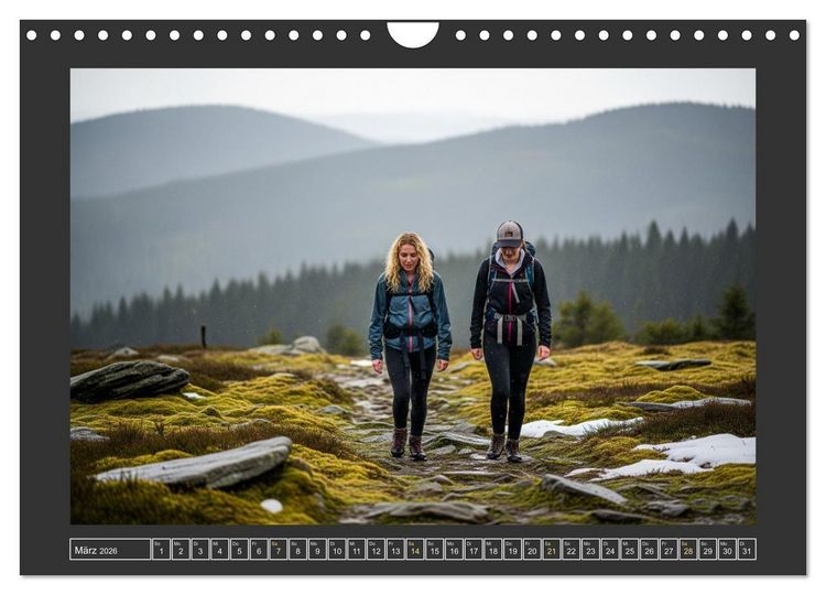Produktbild: Aktives Sauerland (Wandkalender 2026 DIN A4 quer), CALVENDO Monatskalender