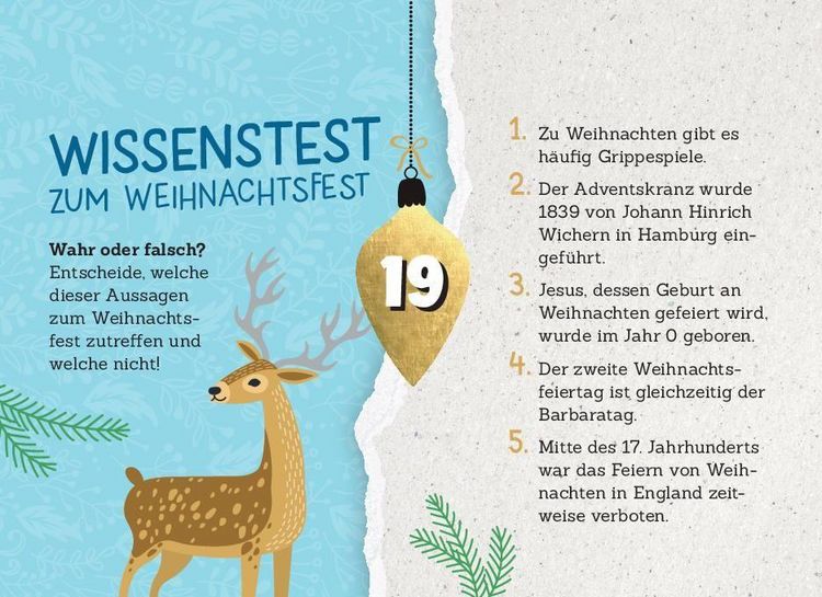 Produktbild: 24 Adventsr&auml;tsel I Die perfekte Ablenkung vom Weihnachtsstress