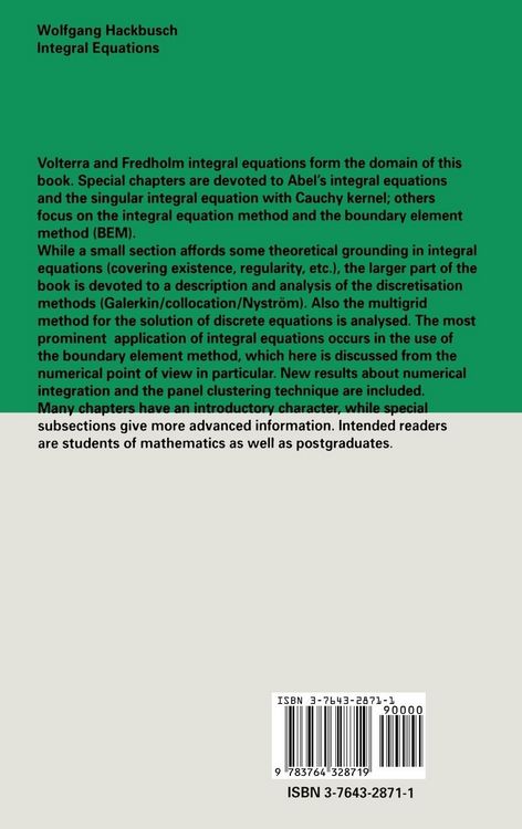 Produktbild: Integral Equations