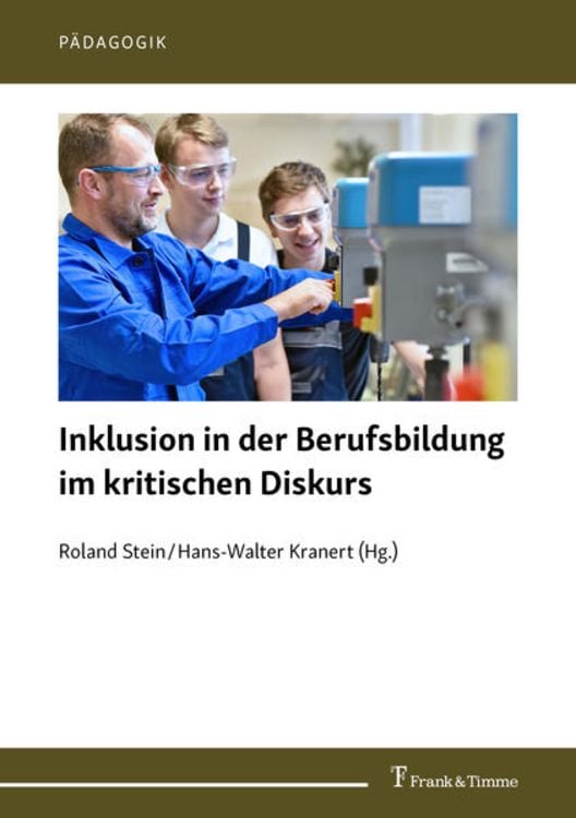 Produktbild: Inklusion in der Berufsbildung im kritischen Diskurs