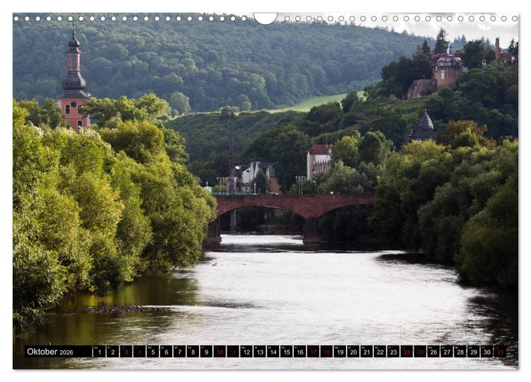 Produktbild: Die Nahe - der "Wilde Fluss" der Kelten (Wandkalender 2026 DIN A3 quer), CALVENDO Monatskalender