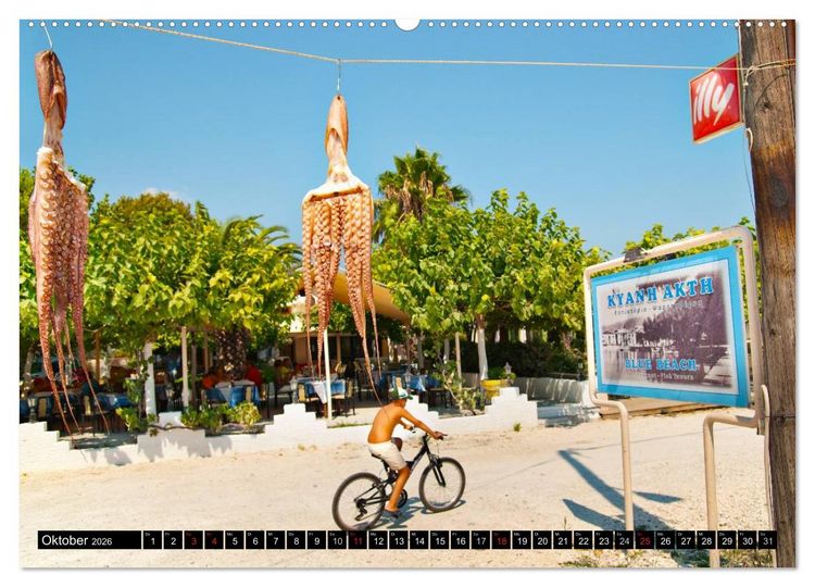 Produktbild: Insel Lefkas (Wandkalender 2026 DIN A2 quer), CALVENDO Monatskalender