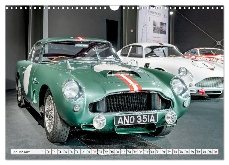 Produktbild: Nationales Auto Museum, Faszination auf R&auml;dern (Wandkalender 2027 DIN A3 quer), CALVENDO Monatskalender