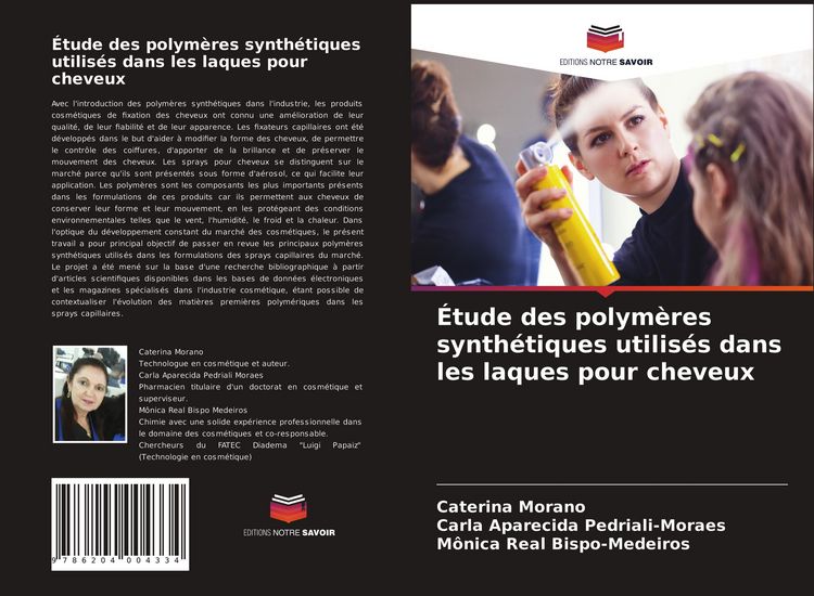 Produktbild: &Eacute;tude des polym&egrave;res synth&eacute;tiques utilis&eacute;s dans les laques pour cheveux