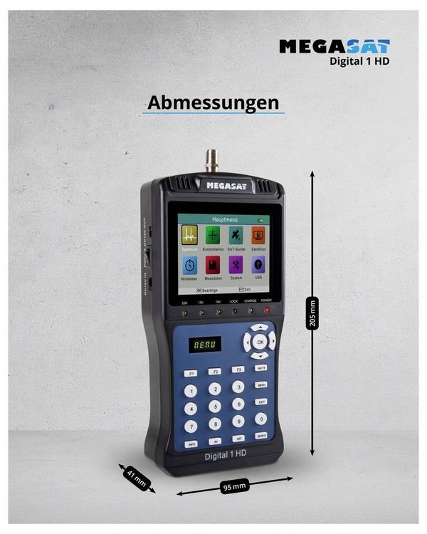 Produktbild: MegaSat Digital 1 HD SAT Finder